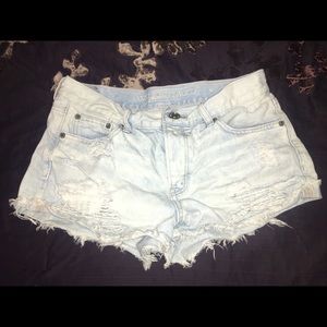 American Eagle Lightwash Shorts